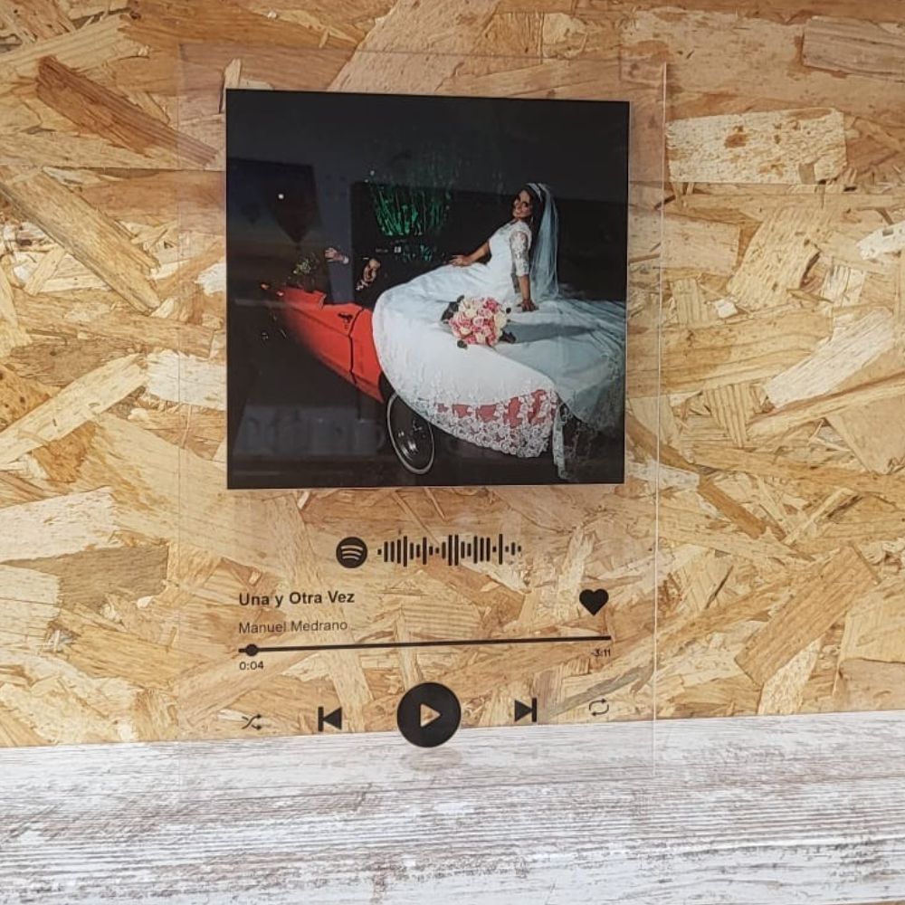 Placa spotify personalizada varias medidas desde - 14,95 €