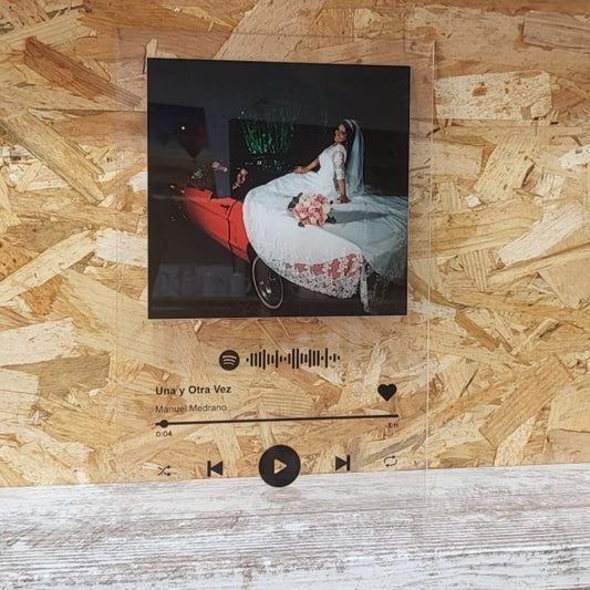 Placa spotify personalizada varias medidas desde - 14,95 €