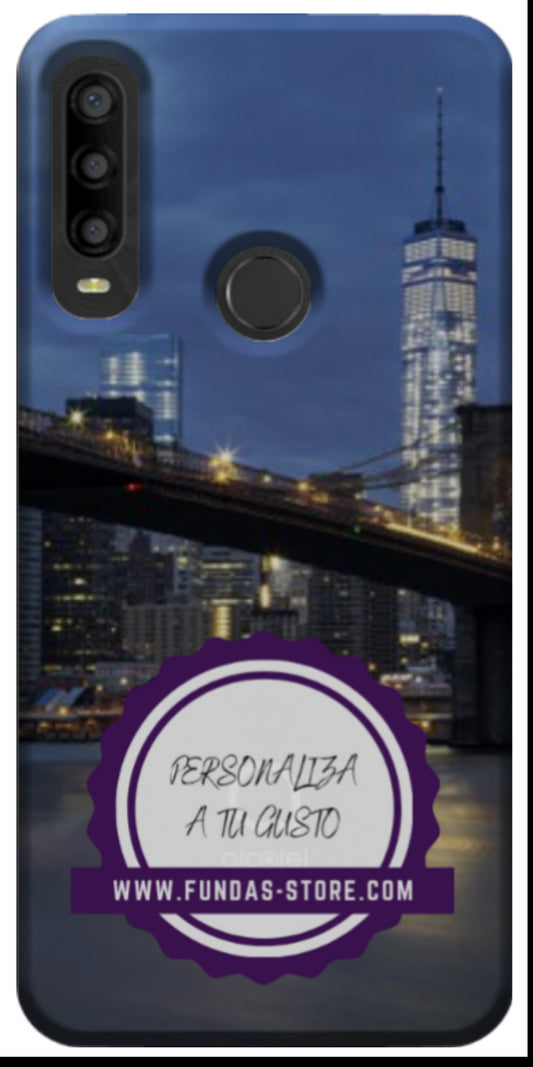 Funda para ALCATEL 1 SE 2020 personalizada carcasa GEL flexible con tu foto