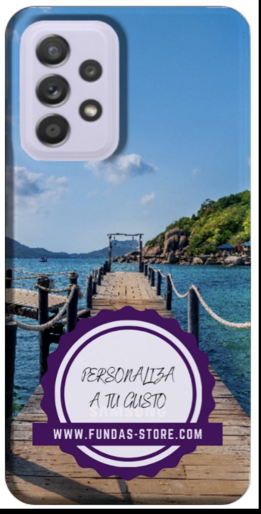 Funda para SAMSUNG a52 personalizada GEL TPU con foto