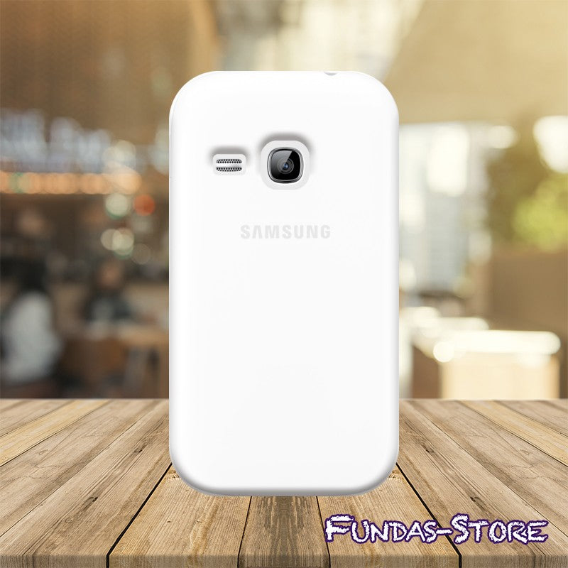 Funda para SAMSUNG GALAXY YOUNG S6310 personalizada carcasa GEL flexible con tu foto