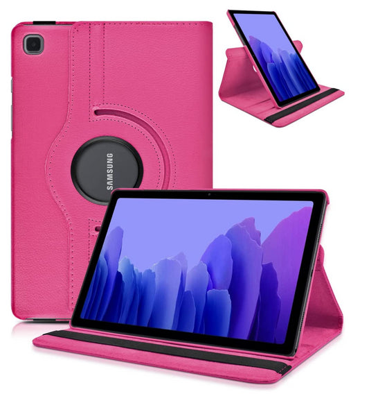 Funda para tablet Galaxy Samsung Tab A7 10,4 personalizada con foto giratoria 360 Rosa