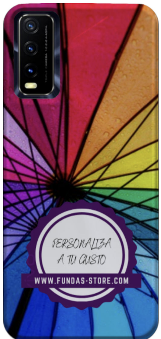 Funda para VIVO Y20S personalizada movil GEL TPU con foto 3D digital UVLED