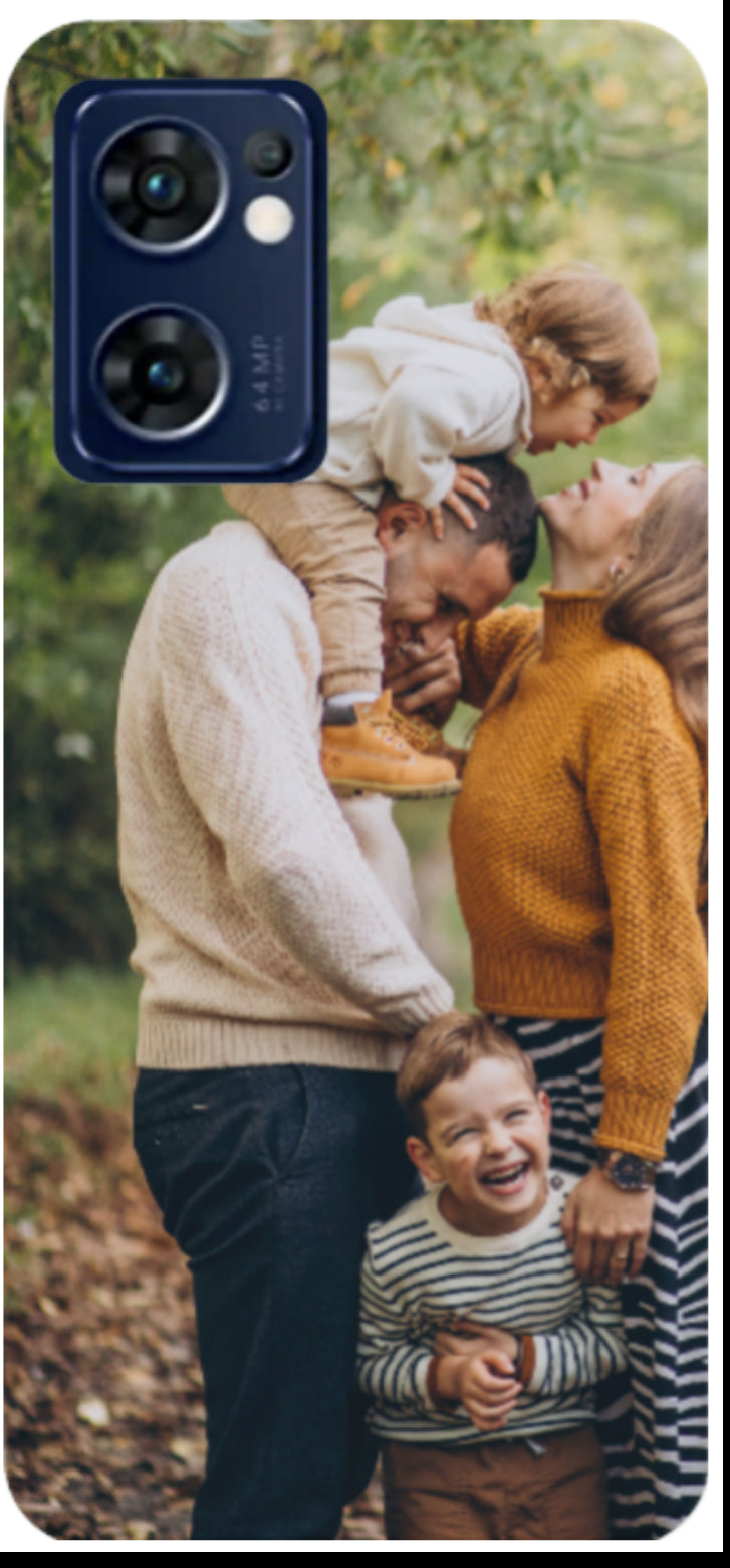 Funda personalizada OPPO FIND X5 LITE con foto personalizada GEL barniz tpu