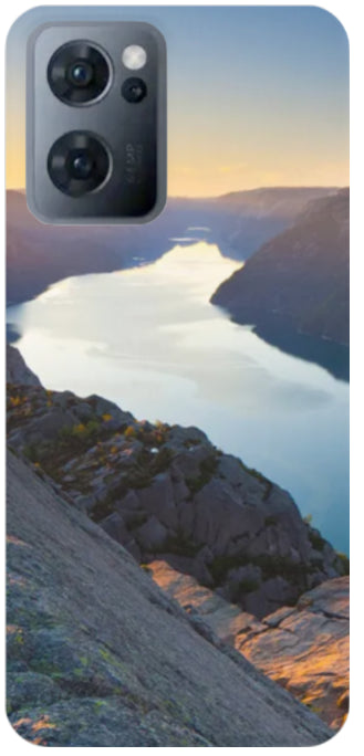 Funda personalizada OPPO RENO 7 con foto personalizada GEL barniz tpu