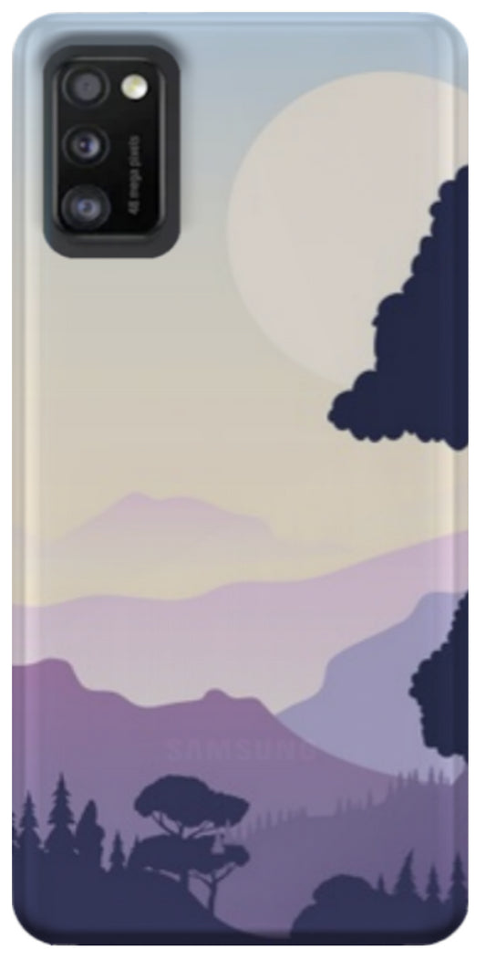 Funda para SAMSUNG a41 personalizada móvil GEL TPU con foto 3D digital UVLED